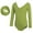 Green B, variant on MXIEZI 5-16T Girls Summer Open Crotch Dance Outfit Gymnastics Leotards for Kids Toddler Cotton Practice Clothing Long-Sleeved Biketards for Girls