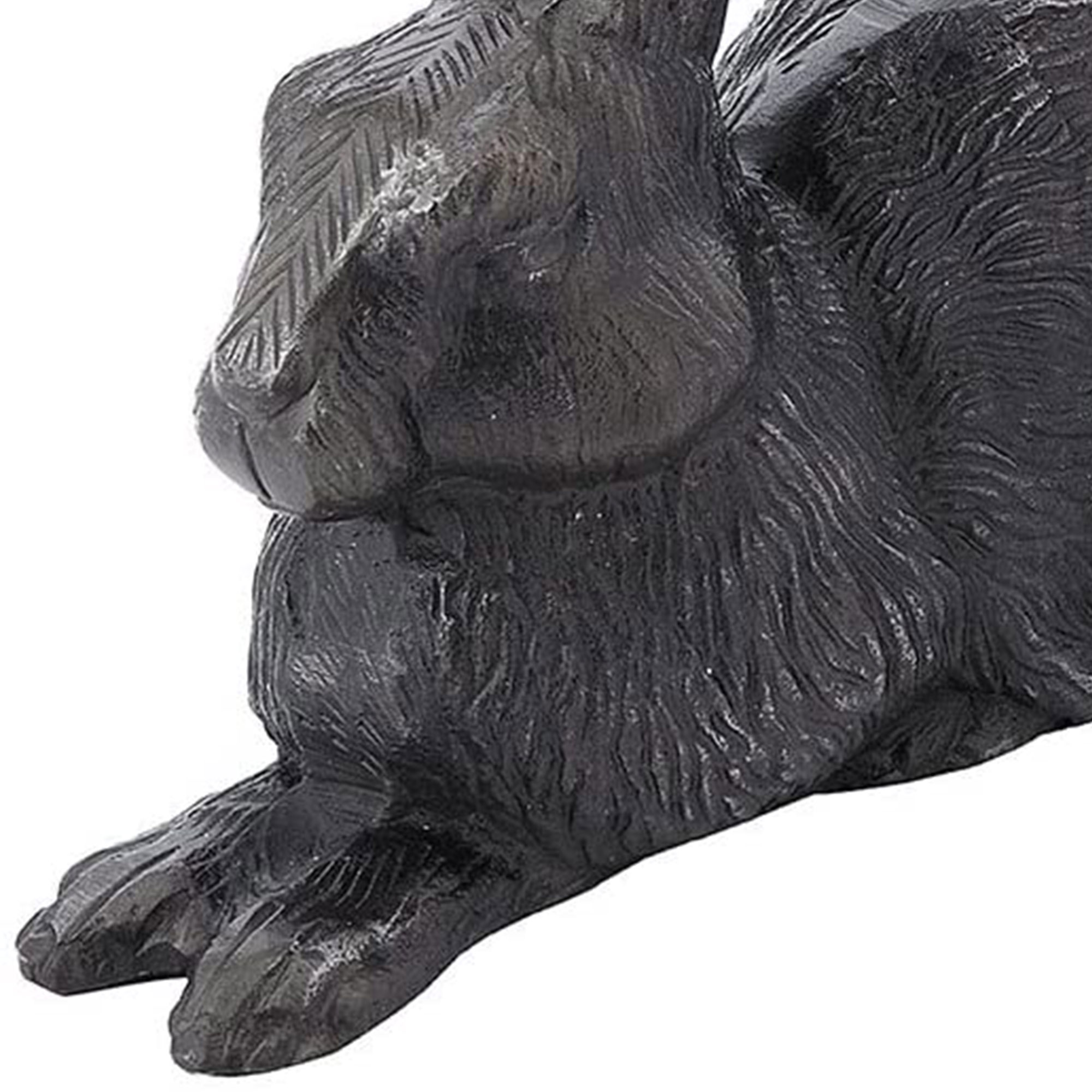 Achla Designs Eulen-Gartenstatue – Northern Saw Whet Eule, Lebensgroß, Antik-Bronze