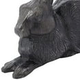 thumbnail image 3 of Achla Designs Figurine de Lapin Décorative pour Pelouse Extérieure, Charbon, 3 of 5