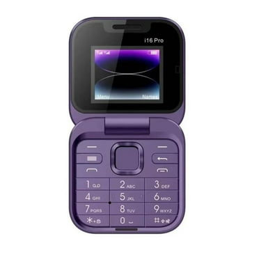 Clearaance Sale TingXianX Folding Flip Phone Double SIM Double Standby Mini Backup Phone