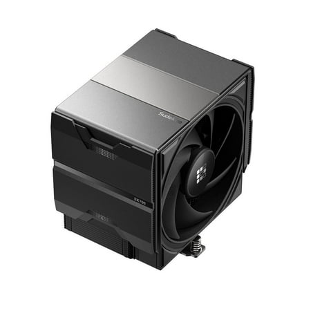 Sudokoo SK700 AM5-Designated Air Cooler, Single Tower Design, High Performance M-Winding Tech Fan, 7 Copper Heat Pipes, L-Rail Lock Mount, 220W Heat Dissipation