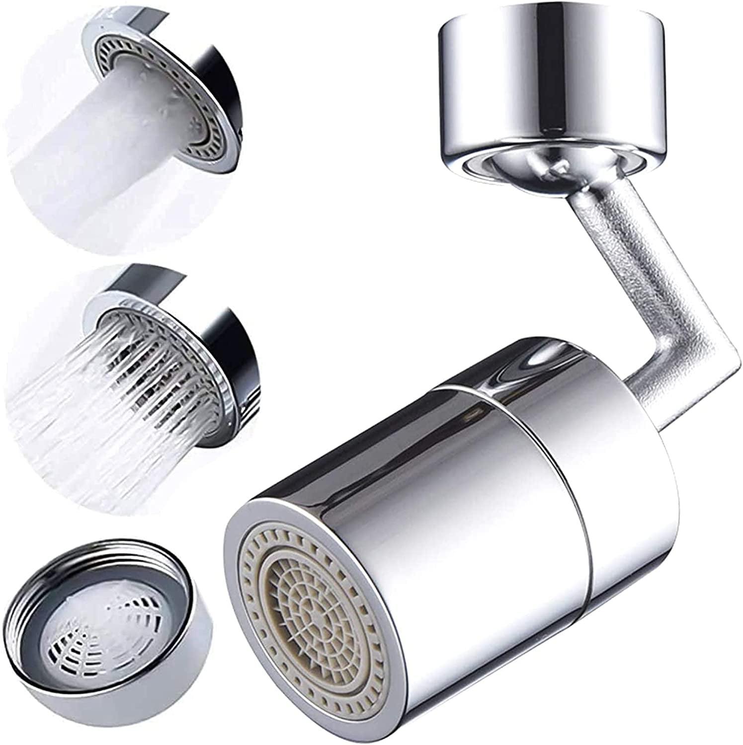 Universal Rotating Faucet Extender 1080° Large-Angle Rotating Robotic ...