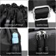thumbnail image 2 of Black Drawstring Backpack, Large Football Swimming Bag, Waterproof Gym Bag with Shoe Compartment, Unisex Oxford Sports Bag for Travel Weekend Yoga Bea, 2 of 5