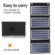 thumbnail image 3 of Los paneles solares al aire libre duales del USB impermeabilizan el plegable 30/40/50W para el banco del poder del teléfono, 3 of 8
