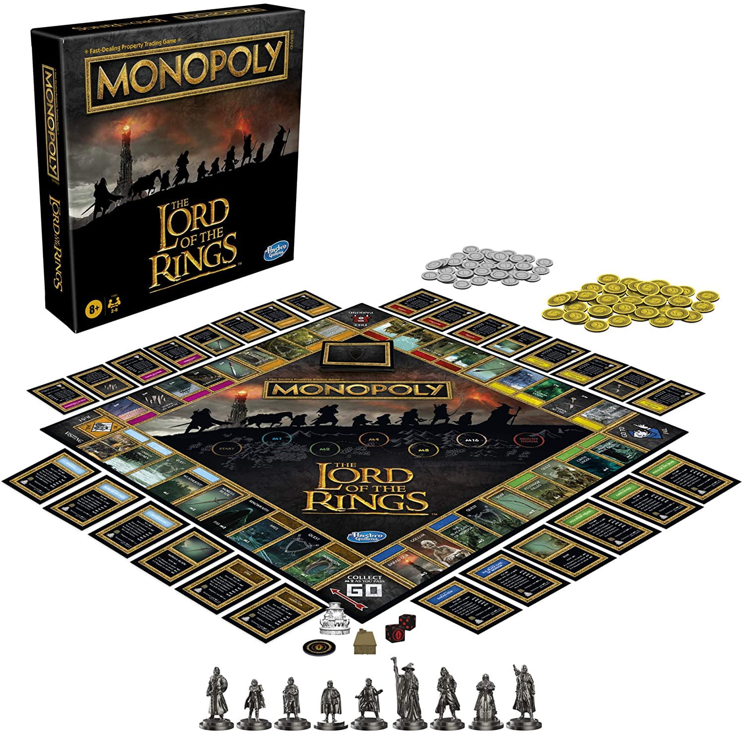Monopoly Lord of The Rings Spare Parts choose your own 