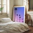 thumbnail image 3 of Palm Trees Sunset - Palm Springs California Photography Palm Tree Sunset Tropical Pastel Minimalist Nature Scenic Unframed Wall Art Print 20 x 24 inches, 3 of 13