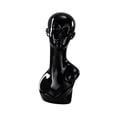thumbnail image 4 of lionlar Mannequin Head Stand Hat Display Stand Decorative Lightweight Multifunction Holder Hat Rack for Headband Jewelry Home Black, 4 of 9