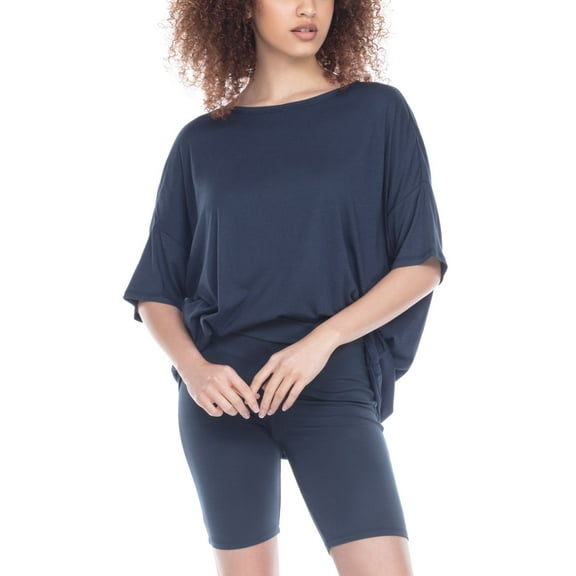 Honeydew Womens Intimates Travel Light Short Pajama Top Only,1-Piece, Small, Night Mist