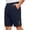 Navy-02, variant on LONKITO Mens Shorts Athletic Gym Running Shorts with Zipper Pockets Drawstring Elastic Waist Summer Clothes for Home Casual Beach