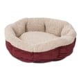 thumbnail image 1 of Cama para mascotas Petmate Aspen, redonda, autocalentable, 49,53 cm, color rojo granero, 1 of 3