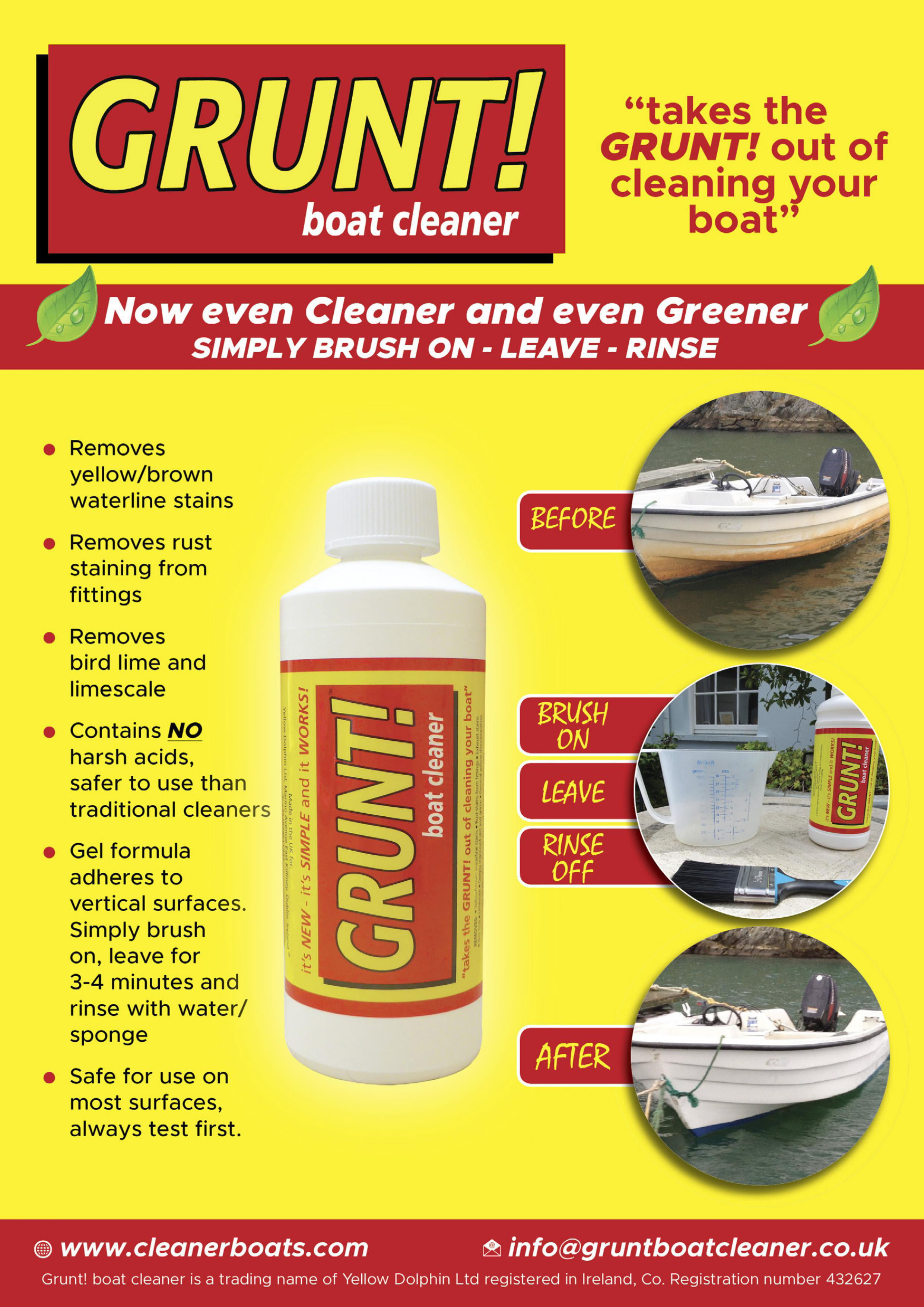 On-Off Hull and Bottom Cleaner