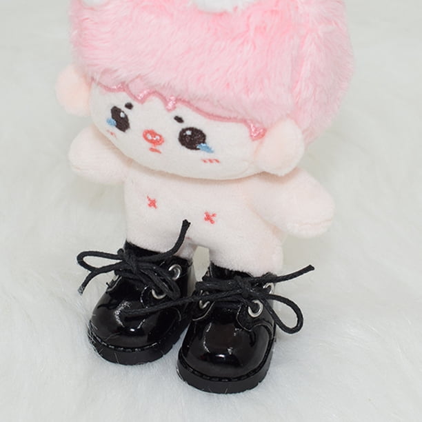 Chaussures De Poupée En Cuir Brillant Enfant Mini Accessoire Maison
