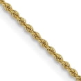 thumbnail image 1 of 14k Yellow Gold 30 Inch 2mm Rope Chain Necklace Pendant Charm, 1 of 9