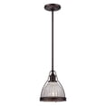 thumbnail image 2 of Minka Lavery 2243-267C 10"H 1 Light Pendant,Dark Brushed Bronze (Plated), 2 of 6