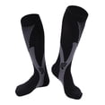 thumbnail image 1 of Ndcxsfigh Calcetines Compresión Unisex Correr Fútbol Calcetines Elásticos (Negro XXL), 1 of 9