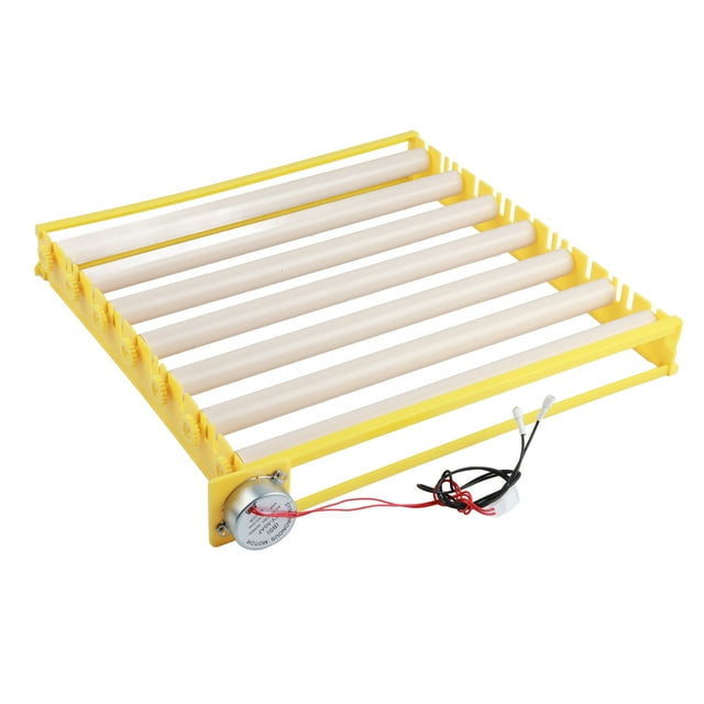 Volteador de incubadora de huevos completamente automático,Incubación de huevos completamente automática Bandeja de incubadora de huevos para el hogar Accesorios para incubadora de huevos Rendimiento finamente ajustado Jadeshay A