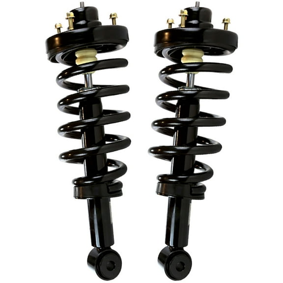 AutoShack Rear Complete Strut & Coil Spring Assembly Set for 2007-2017 Ford Expedition 2007-2017 Lincoln Navigator 3.5L 5.4L V6 V8 4WD RWD | Driver & Passenger Side Replacement Kit CST100205PR