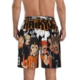 thumbnail image 4 of Haikyu!! Volleyball Men's Beach Shorts Swim Trunks Casual Quick Dry Board Shorts Swimwear Pants with Mesh Lined and Pockets, 4 of 8