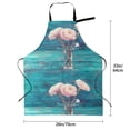 thumbnail image 5 of Picia Flowers in Glass Vase Waterproof Apron for Unisex Adult - Adjustable Bib Apron with Pockets, Ideal for Cooking, Gardening, Painting, and Household Chores, 5 of 9