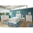 thumbnail image 2 of Crescent Point Twin Size Headboard, Vintage White, 2 of 5