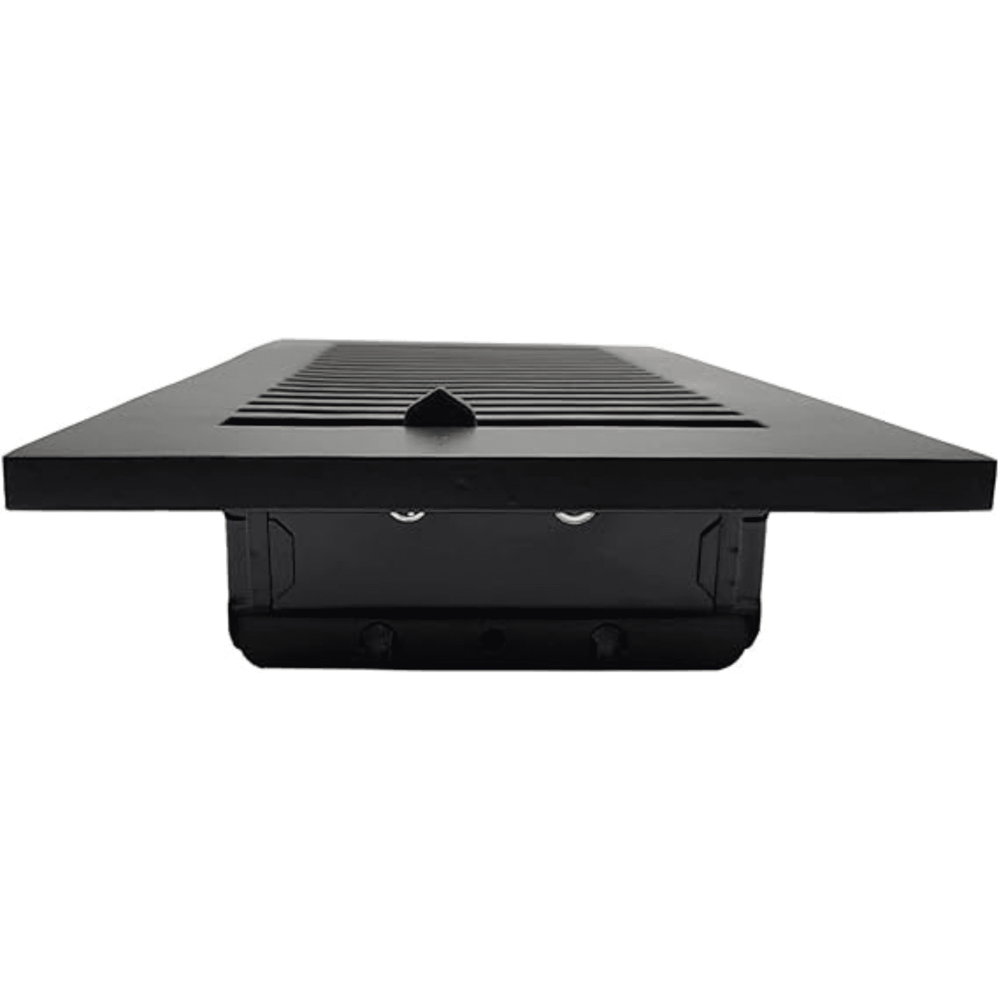 Caststo- 4"x12" (Duct Opening) Walkable| Heavy Duty | Cast Aluminum | Floor Register Floor Vent Register with Air Control Feature, HVAC, No Holes- Model Express