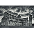 thumbnail image 2 of Ian Nedelcu, Mihai 18x13 Black Ornate Wood Framed with Double Matting Museum Art Print Titled - Architectural Lesson, 2 of 4