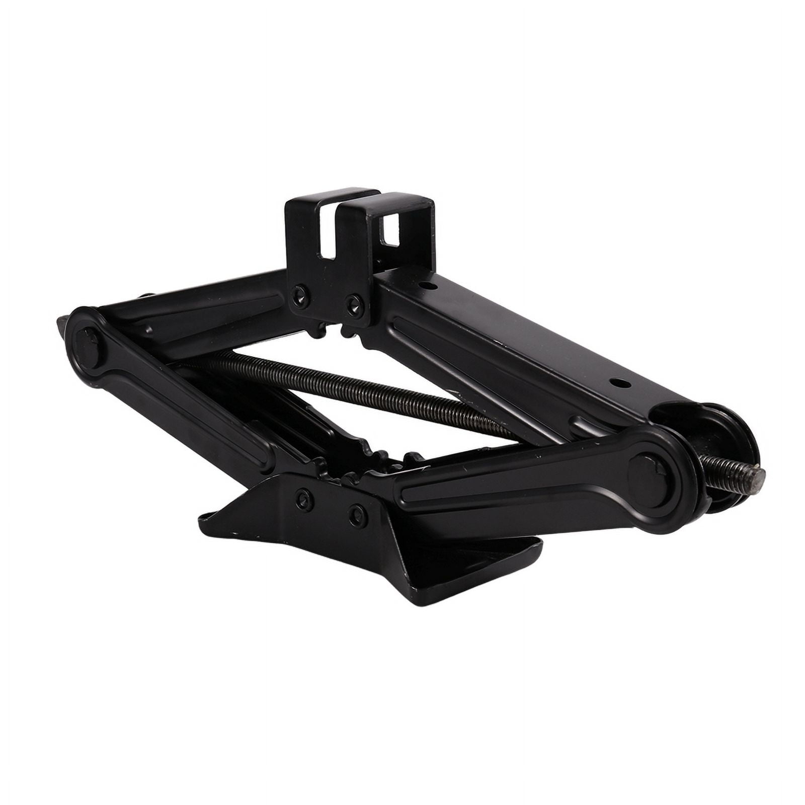 Car Scissor Jack 2 Ton (4000lbs) Capacity Portable Steel Tire Jack with Handle Sedans Coupes Suvs Oversized Base Jack