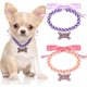 thumbnail image 1 of Collar de perlas para perro, collar ajustable, cuentas de disfraz, joyería con diamantes de imitación, bonito collar de boda, disfraz de niña, accesorios para perros pequeños, cachorros, gatos, 8 a 1 JAMW Sencillez, 1 of 5