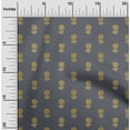thumbnail image 1 of oneOone Georgette Viscose Fabric Floral Block Printed Craft Fabric BTY 42 Inch Wide, 1 of 4