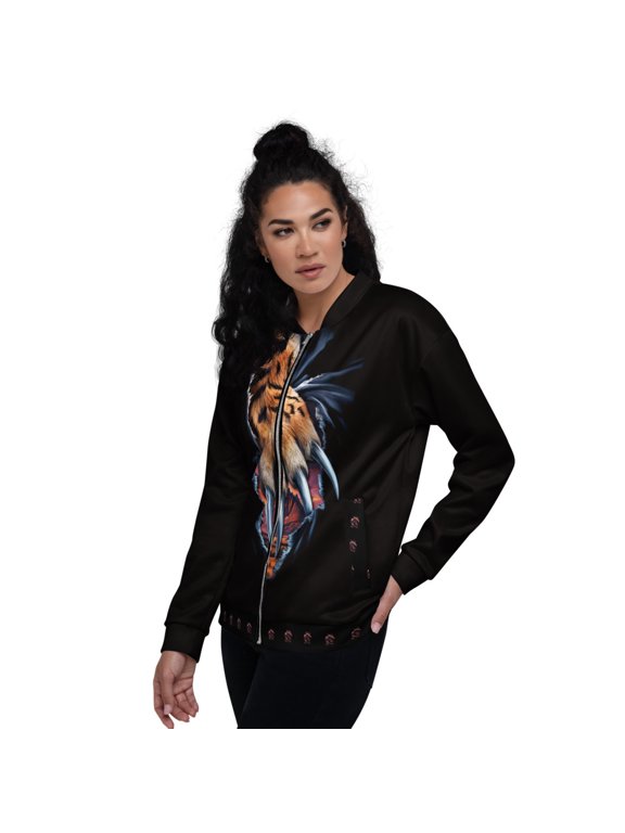 Untamed Hustle Bomber Jacket, Unisex, S