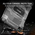 Military Shock Proof Rugged Kickstand Cover for Ipad Mini 6 2022 2024