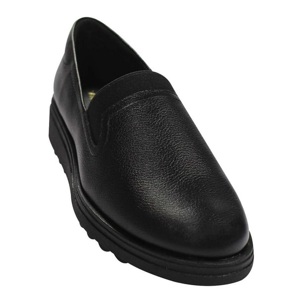 ZAPATO CASUAL VICENZA MUJER NEGRO PIEL 3803 LEON 3803p Bodega