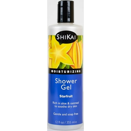 ShiKai Moisturizing Shower Gel, Starfruit, 12 Oz