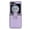 Purple, variant on ELEHOLD for Samsung Galaxy Z Flip 6 Case,Soft PU Leather Ring Kickstand Durable Anti-Scratch Shockproof Protective Slim Phone Case for Samsung Galaxy Z Flip 6,Black Panther Texture