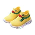 thumbnail image 2 of Lujianch Toddler Shoes Decoration LED Light Walking Shoes Running Shoes For Kids Lightweight Girls Sneakers Size 5.5-6 Years, 2 of 4