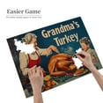 thumbnail image 4 of 500 PCS jigsaw puzzles 500 pieces Grandma's Roast Turkey,Challenging Brain Exercise,Vintage Style Thanksgiving Gift,Fun Roast Turkey Wooden Puzzle,Great for Relaxation and Display for Puzzle Lovers, 4 of 6