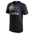 thumbnail image 2 of Men's Black Paul Heyman & CM Punk T-Shirt, 2 of 3