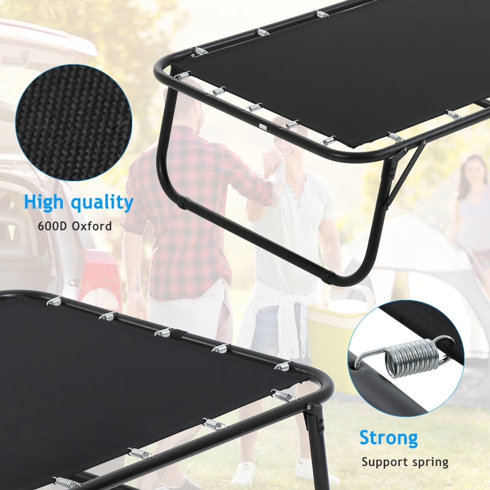 Buy Portable Folding Bed with Mattress Foldable Bed Twin Size Guest Bed