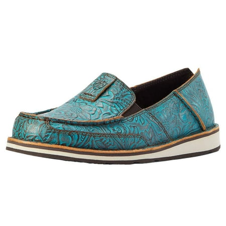 

Ariat Womens 10042526 Women s Brushed Turquoise Casual 7.5 B Brown