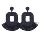 thumbnail image 4 of Pendientes colgantes shaofei con borlas de moda para mujer E1140 Verde AB, 4 of 5