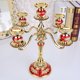 thumbnail image 1 of Candelabro de cena romántica a la luz de las velas Candelabro de aleación de 5 cabezas Adornos creativos para el hogar Candelabro decorativo, 1 of 6