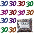 thumbnail image 2 of Confetti Number 30 MultiColors - Half Pound (8 oz) - CCL7307, 2 of 8
