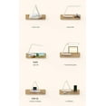 thumbnail image 2 of LED Desk Lamp Modern Design 96-LED Lamp Bead Eye Caring Table Lamp With Fast Wireless Charger Foldable Night Light CRI≥95 Natural Light for Home Office Reading Black, 2 of 7
