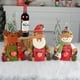 thumbnail image 3 of Billuyoard Bolsa de muñecos de Navidad, regalos transparentes, aperitivos, almacenamiento de frutas, alce, Noel, bolso de fieltro de Navidad, Kits de decoración para fiestas Papá Noel, 3 of 6