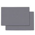 thumbnail image 2 of Silicone Mats for Kitchen Counter,Heat Resistant Mat for Kitchen Countertop Protector, Thick Placemats Washable Silicone Mats for Kitchen Counter Mat Dining Table Mat(Dark Gray*2,15.74x11.81"), 2 of 6