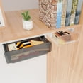 thumbnail image 5 of Caja de almacenamiento debajo del escritorio BuyWeekMX Transparente, 5 of 5