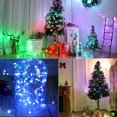 thumbnail image 3 of Guirnalda de luces de hadas, 66 pies, 200 luces LED que cambian de color con temporizador remoto, luces navideñas únicas durante todo el año, luz centelleante para Halloween, interior, exterior, dormi, 3 of 5
