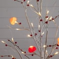 thumbnail image 3 of Nearly Natural Pre-Lit Artificial Valentine's Day Twig Tree with Heart Shaped Lights and Red Berries, 3 of 6