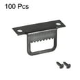 thumbnail image 2 of Picture Hangers, 1 1/4 Inch L Shape Double Hole w Screws for Frame Hanging, 100 Pcs, 2 of 4