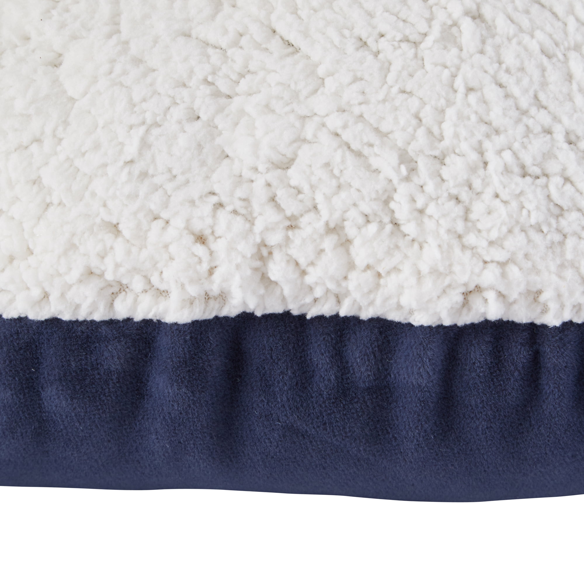 Happy Hounds Murphy Deluxe Donut Dog Bed, Denim, Medium (32 x 32 in.)